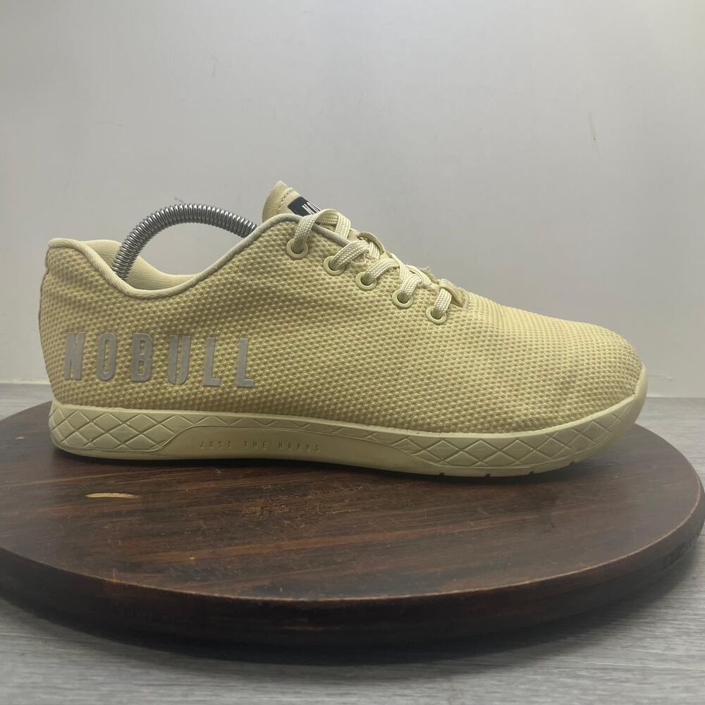 NOBULL Men's 11 Vanilla Low Top Lace-Up Athletic Training Sneakers Workout Shoes
